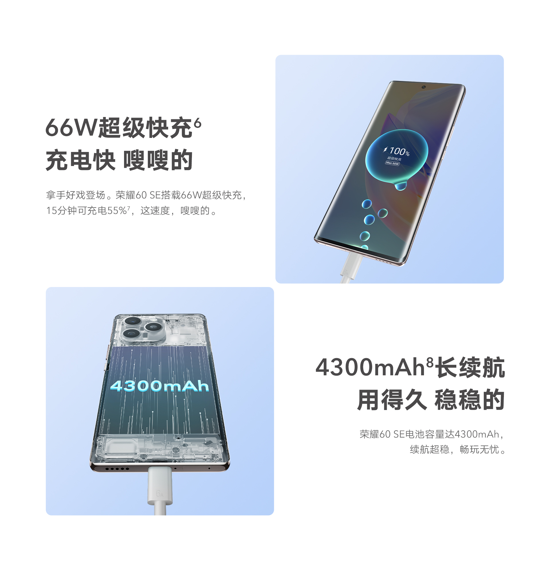 荣耀60 SE 8GB+128GB 亮黑色 双卡 全网通版10